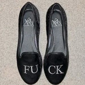 YRU Velvet shoes